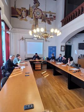 Sprejem delegacije iz Ukrajine